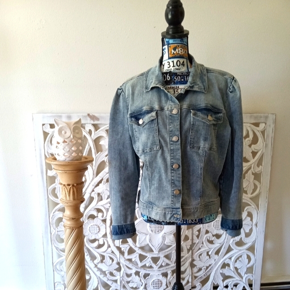 maurices XL Light Sandblast Denim Jacket - Picture 1 of 17